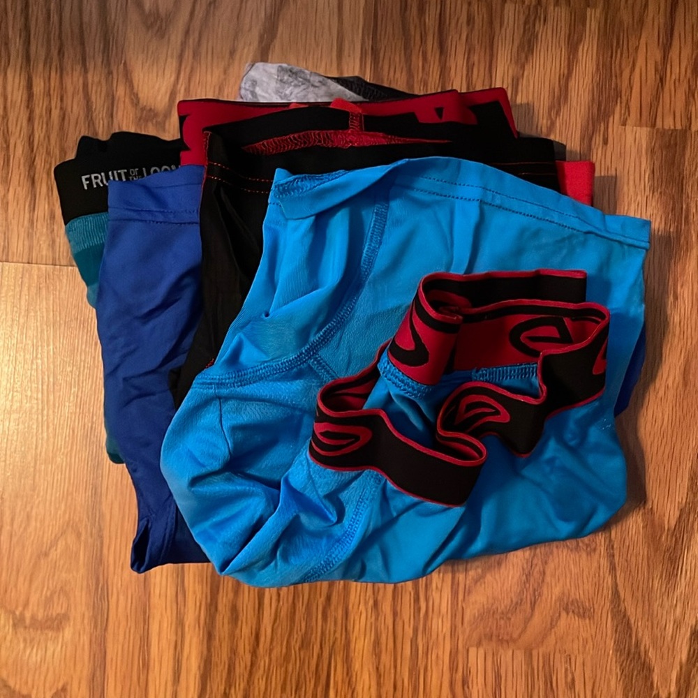 Lot of 4 Champion C9 Boxer Briefs Mens S and 3 other brands total of 7